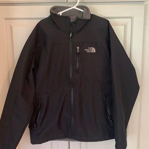 Boys North Face black jacket- all weather-
